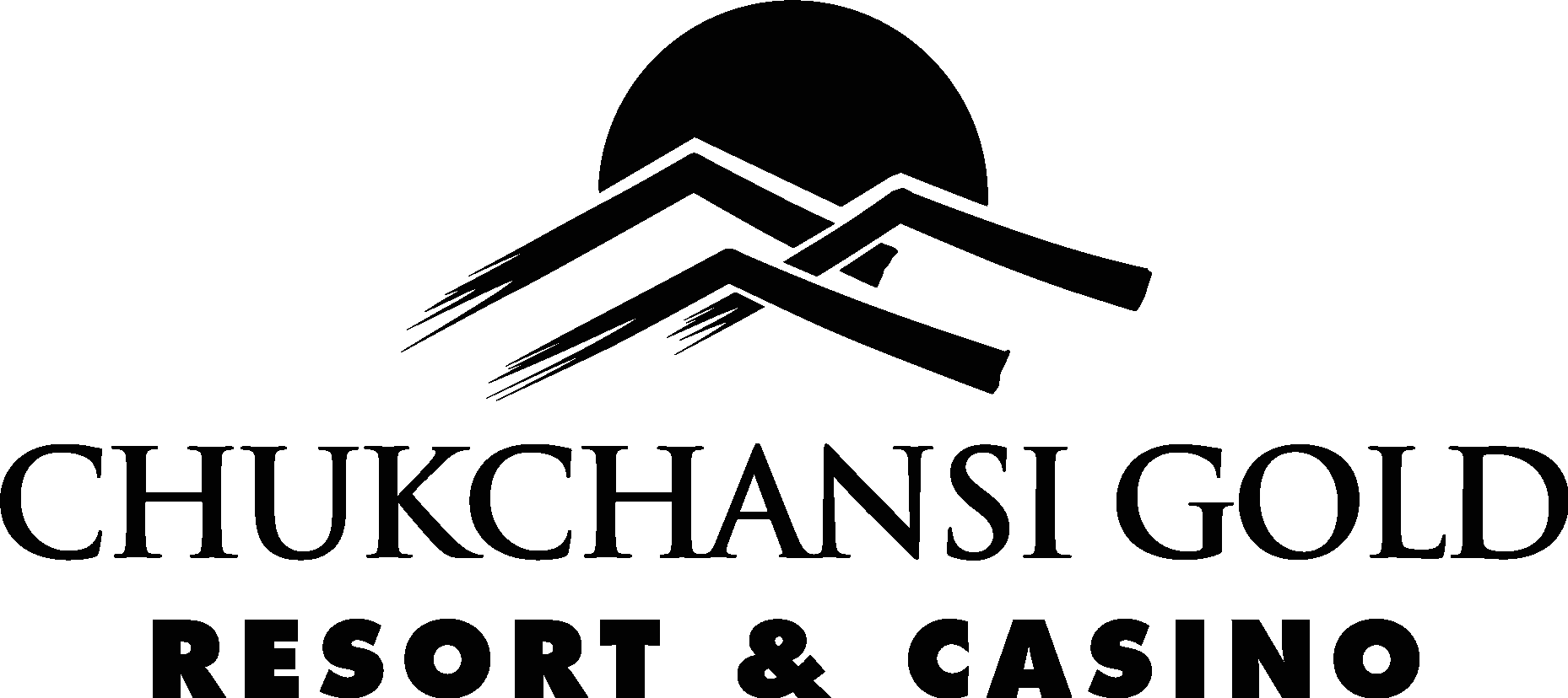 CHUKCHANSI GOLD RESORT & CASINO BLACK Logo Vector Logo
